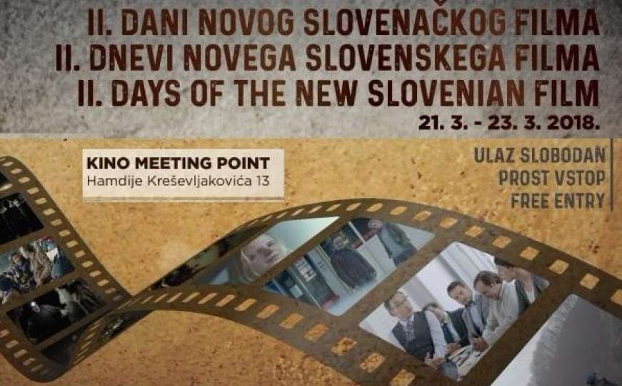 Kino Meeting Point: Dani novog slovenskog filma